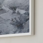 "Like Stone" - Art Print in Concrete by Debi Perkins - Frame Close-up