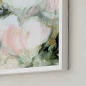 "Mesmerize" - Art Print in Pine by Melanie Severin - Frame Close-up