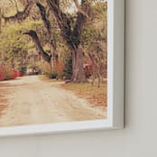 "Bonaventure" - Art Print in Warm Vintage by Sara Heilwagen - Frame Close-up