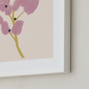 "Pink Arbolito" - Art Print in Pink by Marta Crea - Frame Close-up