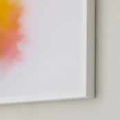 "Daisy 02" - Art Print in butter by Laura Hamm - Frame Close-up