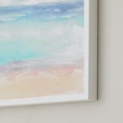 "Summer Dreams" - Art Print in beach bomb by Jenny Partrite - Frame Close-up