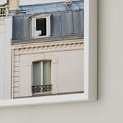 "Montmartre II" - Art Print in Zinc by Heather Deffense - Frame Close-up
