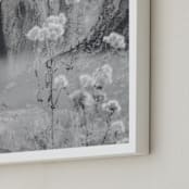 "Impressions - Yosemite V" - Art Print in Granite Gray by Lindsay Ferraris Photography - Frame Close-up