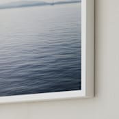 "Hellas VI" - Art Print in Aegean Blue by Lindsay Ferraris Photography - Frame Close-up