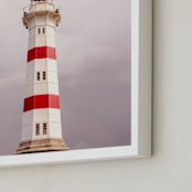 "El Faro" - Art Print in Cherry by Paola Benenati - Frame Close-up