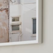 "Hellas I " - Art Print in Sand by Lindsay Ferraris Photography - Frame Close-up