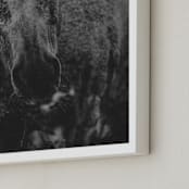 "Dawn Riser" - Art Print in Smolder Black by Hollie Renner Photography - Frame Close-up