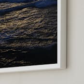 "Seaside  #39" - Art Print in Seaside #39 Gold by Tal Paz-Fridman - Frame Close-up
