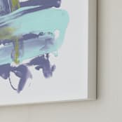 "Pixie Dream" - Art Print in Aqua by Misty Hughes - Frame Close-up