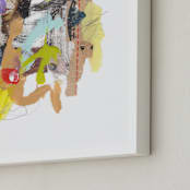 "Juno" - Art Print in Terracotta by Misty Hughes - Frame Close-up