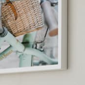 "Yucatan II" - Art Print in Caribbean Blue by Lindsay Ferraris Photography - Frame Close-up