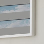 "Suntrust" - Art Print in Flannel Grey by Curtis Newkirk - Frame Close-up