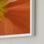 "poppy 1" - Art Print in poppy by Crystal Lynn Collins - Frame Close-up