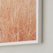 "Neutral 1" - Art Print in Peach by Briana Grace - Frame Close-up