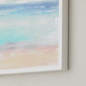 "Summer Dreams" - Art Print in beach bomb by Jenny Partrite - Frame Close-up