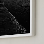 "Dark River I" - Art Print in Dark River Grey by Tal Paz-Fridman - Frame Close-up