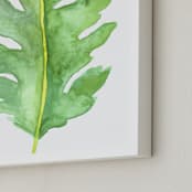 "Greenery IV" - Art Print in Grenery by Luz Alliati - Frame Close-up