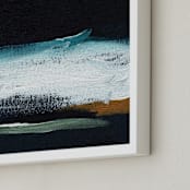 "Into The Mist I" - Art Print in Fog by Kayla King - Frame Close-up