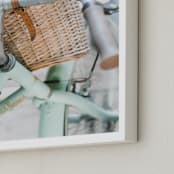 "Yucatan II" - Art Print in Caribbean Blue by Lindsay Ferraris Photography - Frame Close-up