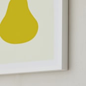 "Heirloom Pear" - Art Print in Danjou by Alexandra Stafford - Frame Close-up