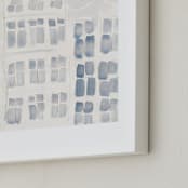 "skyscraper" - Art Print in White by Susanne Kasielke - Frame Close-up