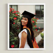 "The Big Picture: Graduation Framed Photo" - Framed Photo in White by Minted - Framed