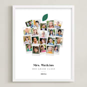 "Apple for the Teacher" - Framed Photo in Apple Green by Laura Bolter - Framed