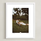 "With a Heart: Portrait Framed Photo" - Framed Photo in Taupe by Laura Hamm - Framed