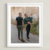 "The Big Picture: Father's Day Framed Photo" - Framed Photo in White by Minted - Framed