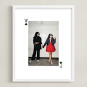 "Ace of Spades: Framed Photo" - Framed Photo in White by Minted - Framed