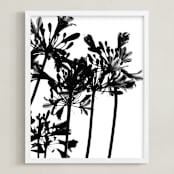 "High Drama" - Art Print in Black and White by Nadia Hassan - Framed