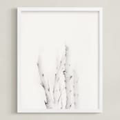 "Mytoi Tree 01 " - Art Print in Birch Grey by jinseikou - Framed