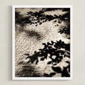 "Ledges" - Art Print in Sepia by Ashleigh Ninos - Framed