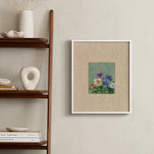 "Cluster" - Art Print in Jadeite Green by Brittany Smith - In a Room