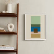 "Horizon" - Art Print in Moss by Baumbirdy - In a Room