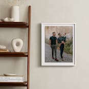 "The Big Picture: Father's Day Framed Photo" - Framed Photo in White by Minted - In a Room