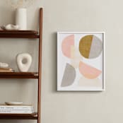 "Shifting" - Art Print in Blush by Kelly Nasuta - In a Room
