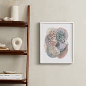 "Pastel Study" - Art Print in Pastel Multi by Maggie Ramirez Burns - In a Room