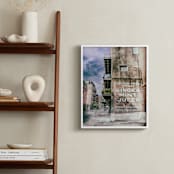 "Ginger Mint Julep" - Art Print in grainy by Mary Ann Glynn-Tusa - In a Room