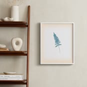 "Baby Fern" - Art Print in Creamy ivory by hadley hutton - In a Room