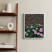 "Dream Garden" - Art Print in Sunset by Justine Elliott - In a Room
