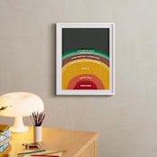 "The Earth" - Art Print in Magma by Erica Krystek - In a Room