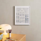 "skyscraper" - Art Print in White by Susanne Kasielke - In a Room