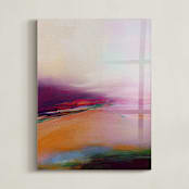 "Fall for it" - Art Print in Squash by Shraddha Dharia - Modern Frameless