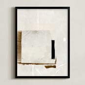 "You Should Know II" - Art Print in Sable by Jennifer Daily - Framed