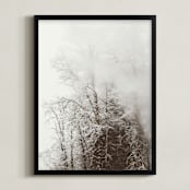 "argentum 1" - Art Print in bark by Kamala Nahas - Framed