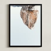 "gravity 2" - Art Print in granite by Kamala Nahas - Framed