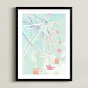 "Fair Days 4" - Art Print in Candy by Shannon Howard - Framed