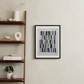 "tonality III" - Art Print in Slate by Sara Hicks Malone - In a Room